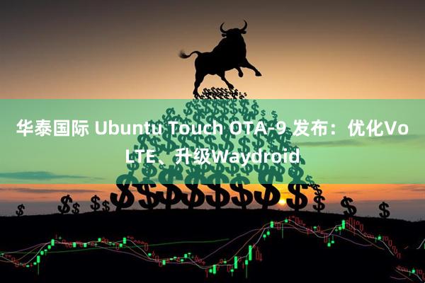 华泰国际 Ubuntu Touch OTA-9 发布：优化VoLTE、升级Waydroid