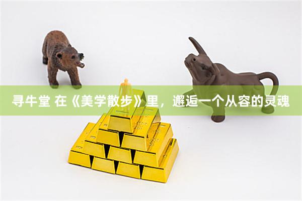 寻牛堂 在《美学散步》里，邂逅一个从容的灵魂